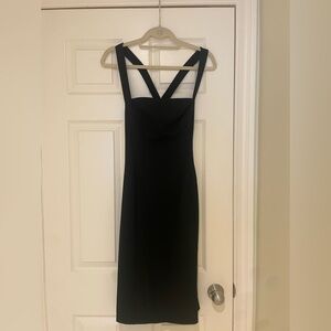 Black Halo Black Evening Dress
